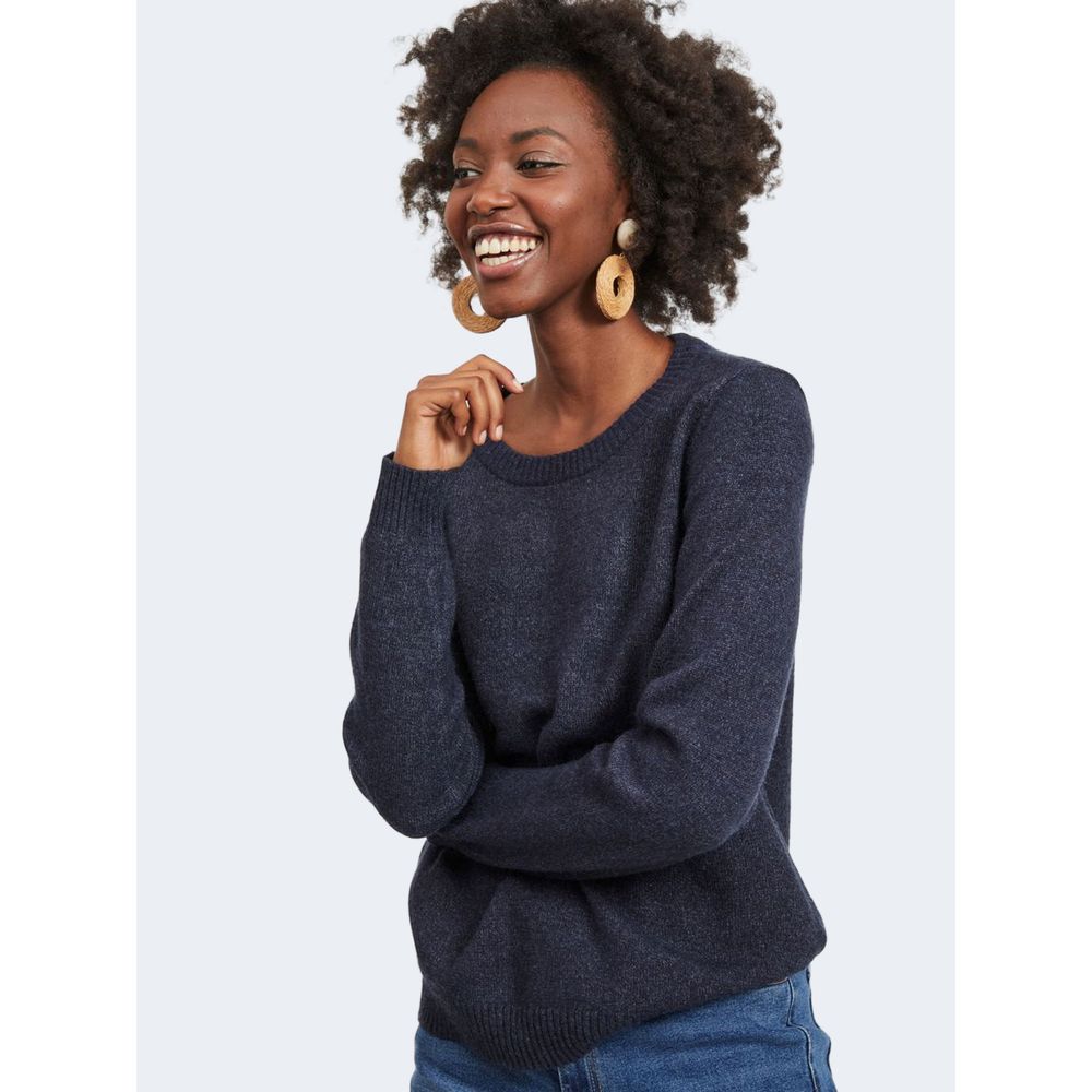 Blue Viscose Sweatshirt