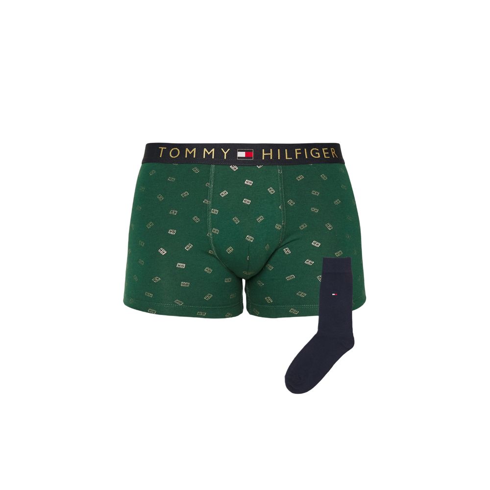 Green Cotton Boxer - ventzia