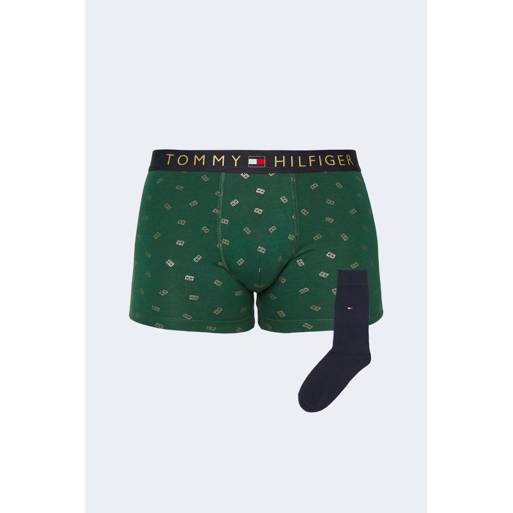Green Cotton Boxer - ventzia