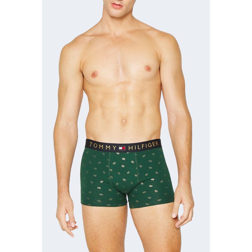Green Cotton Boxer - ventzia