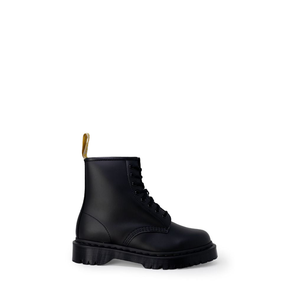 Black Polyester Boot - ventzia
