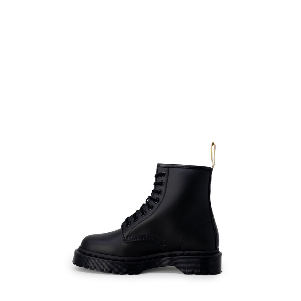Black Polyester Boot - ventzia