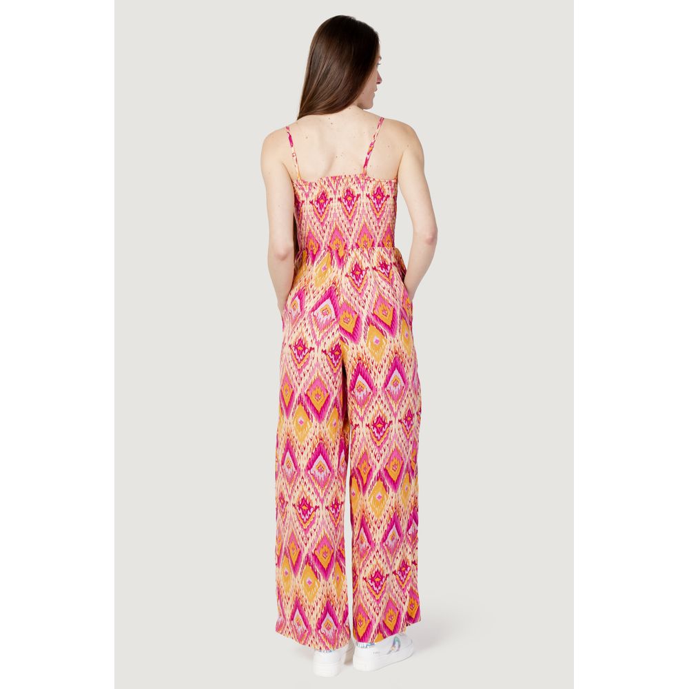 Pink Viscose Jumpsuit