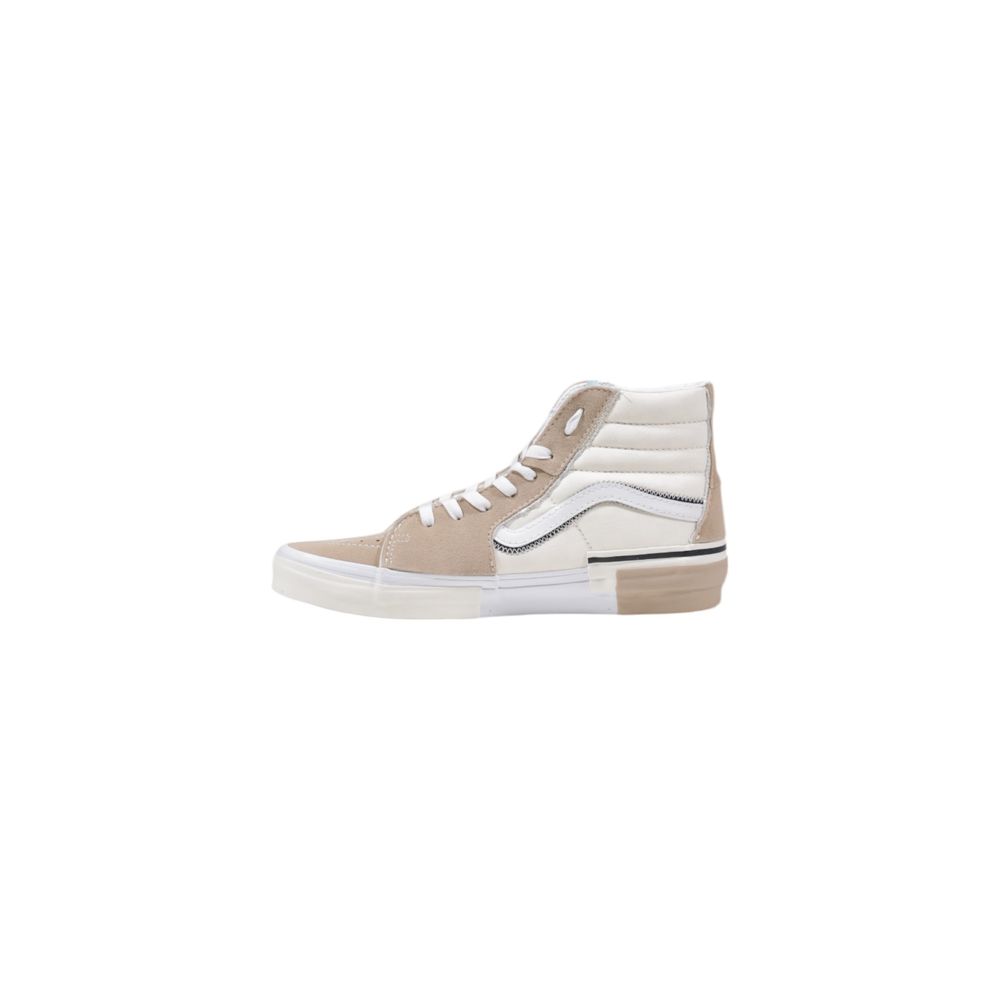 Beige Leather Sneaker - ventzia