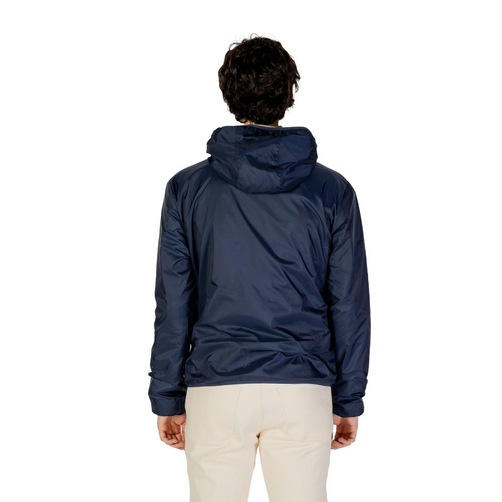 Blue Polyamide Jackets & Coat - ventzia