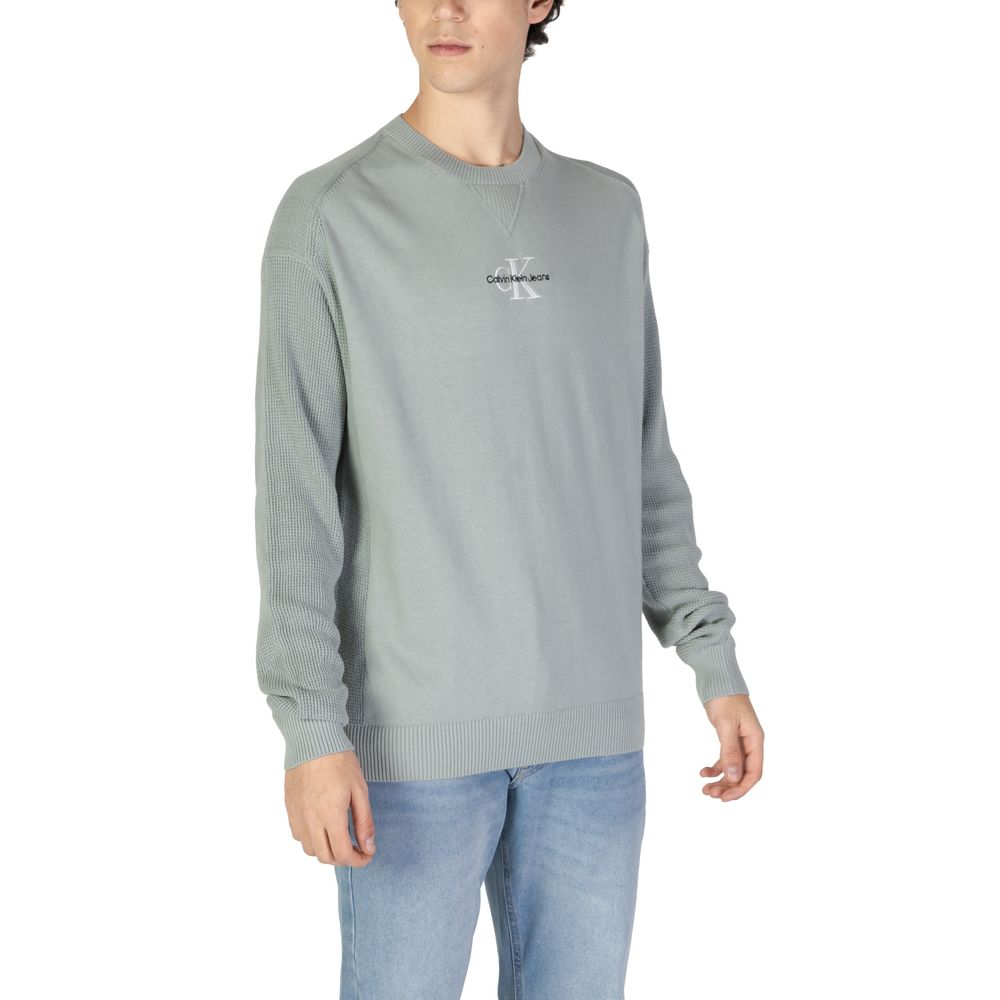 Green Cotton Sweatshirt