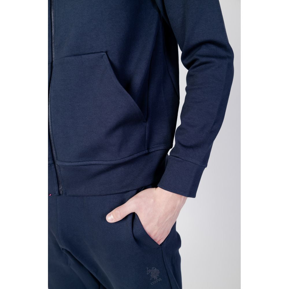 Blue Cotton Hoody - ventzia