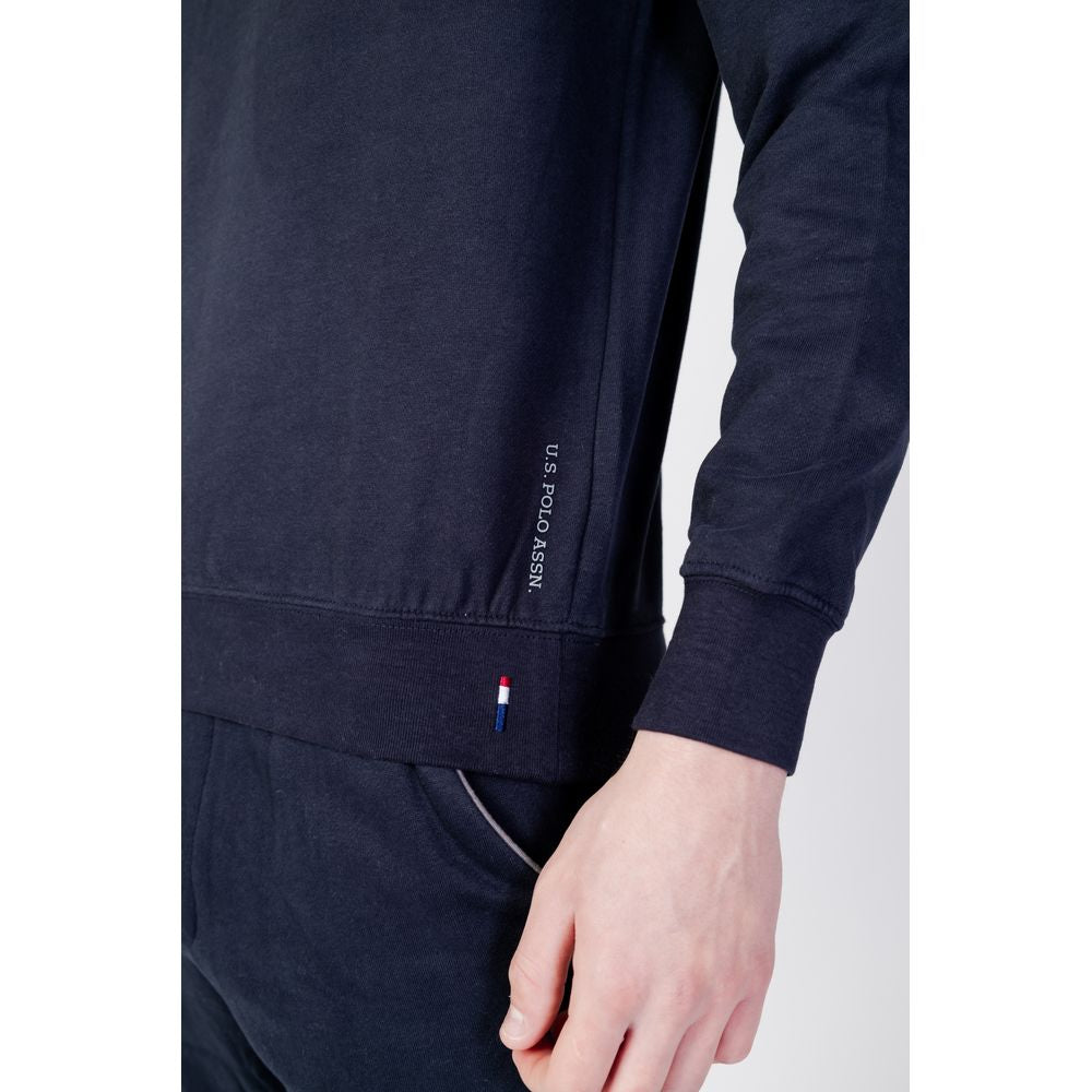Blue Cotton Sweater - ventzia