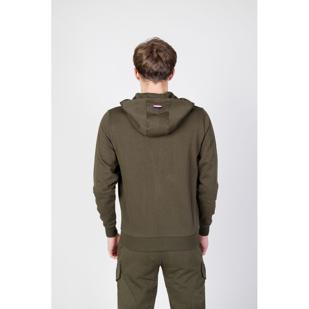 Green Cotton Hoody - ventzia