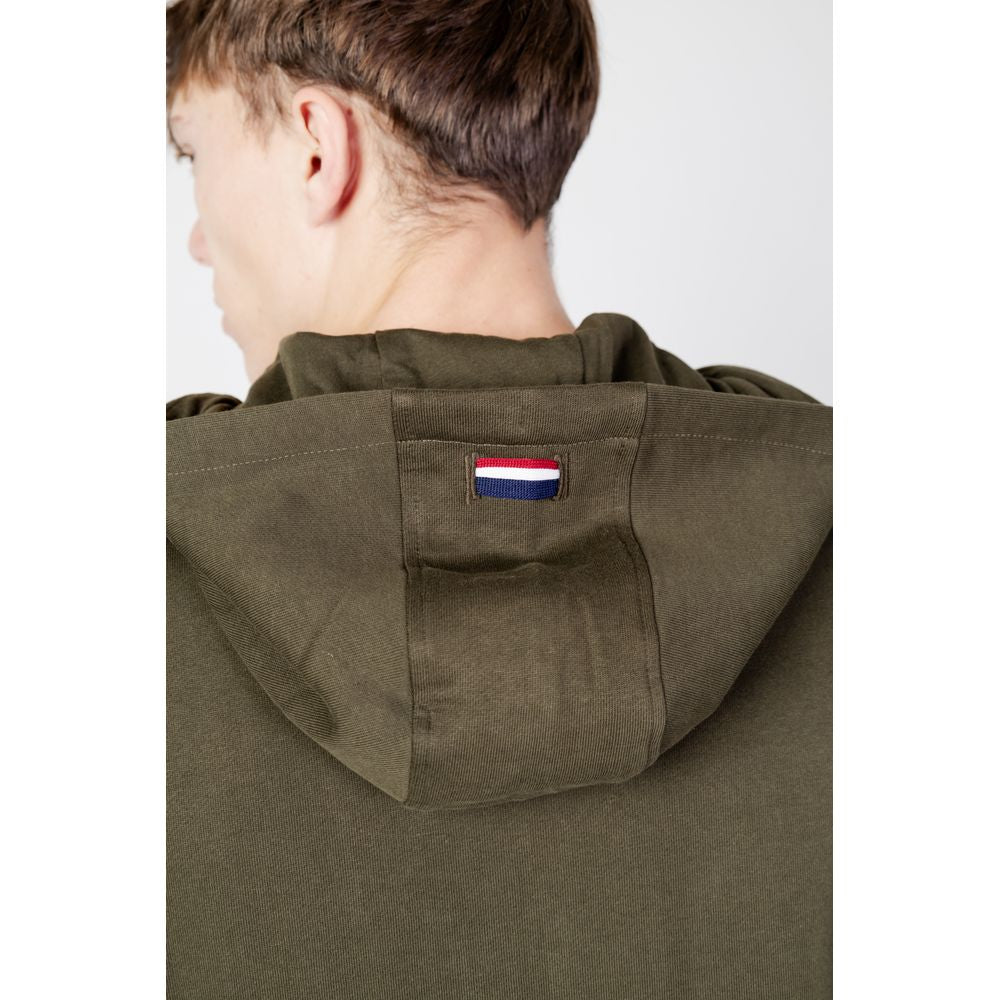 Green Cotton Hoody - ventzia