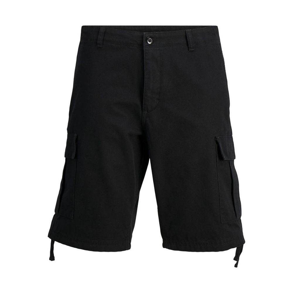 Black Cotton Bermuda - ventzia