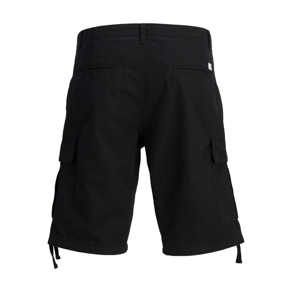 Black Cotton Bermuda - ventzia