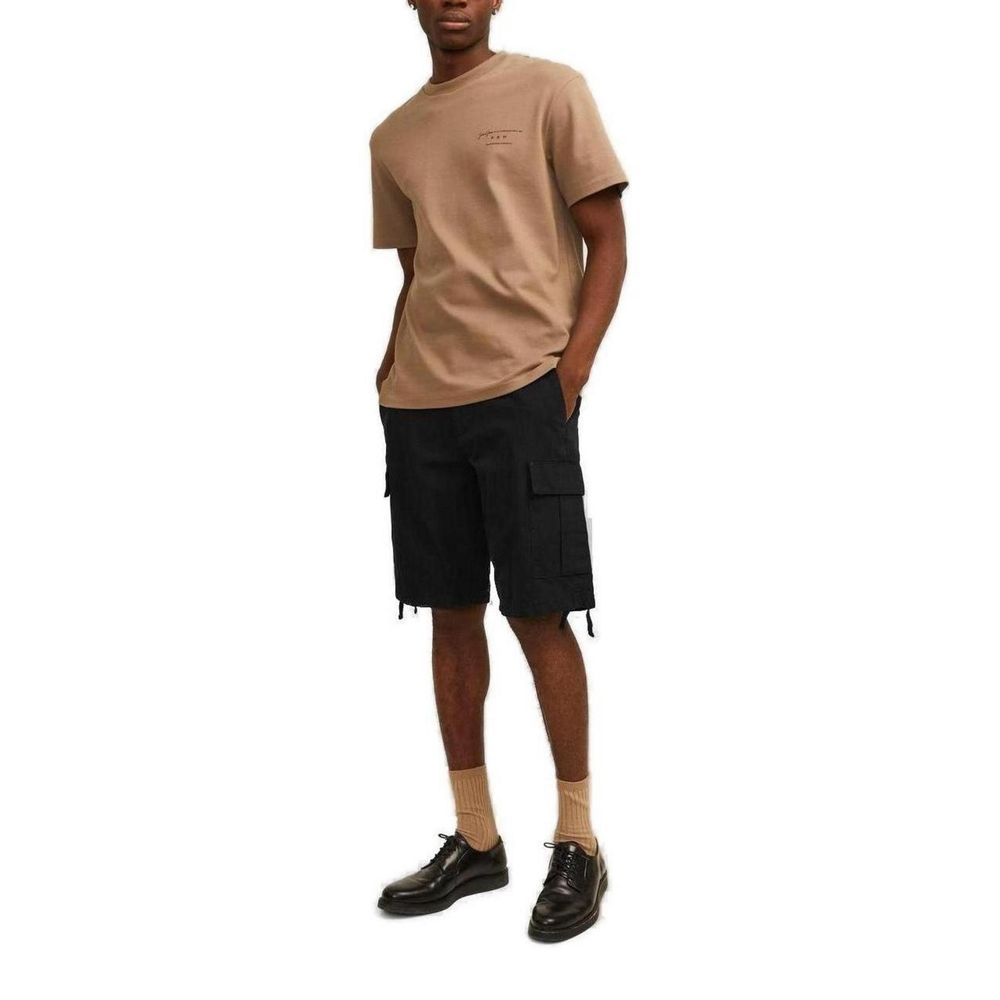 Black Cotton Bermuda - ventzia