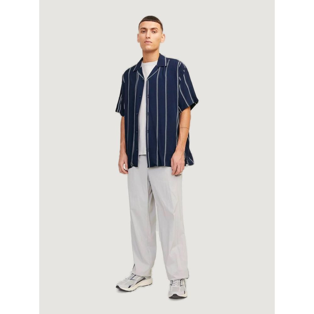 Blue Viscose Shortsleeve - ventzia