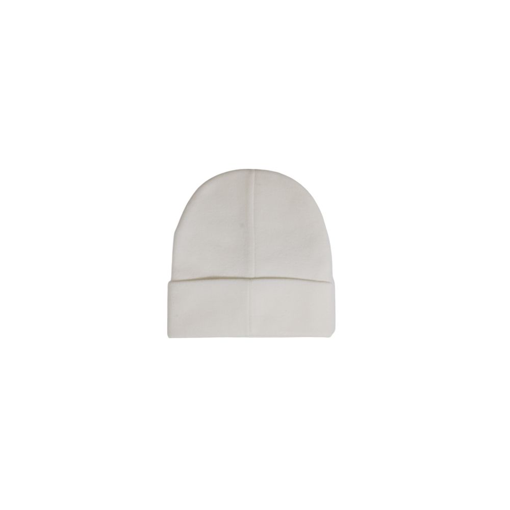 Cream Marabou Caps Baseball Hat