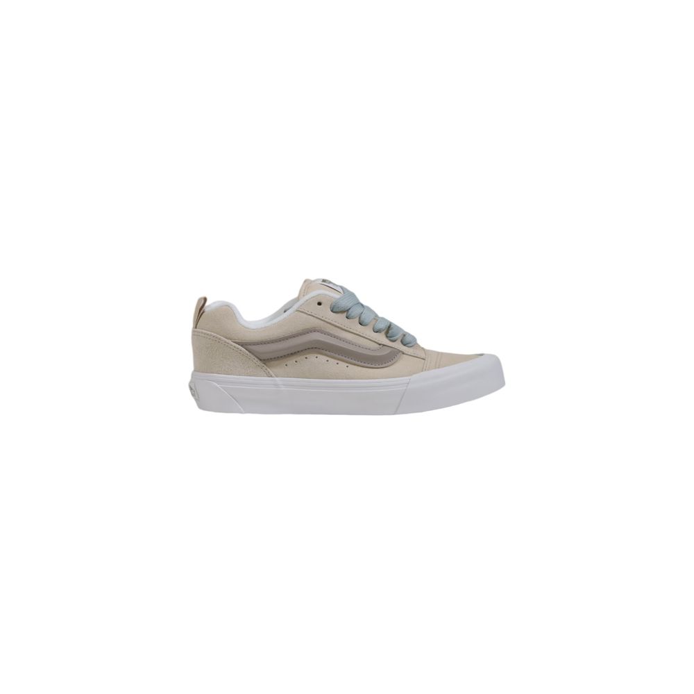 Beige Leather Sneaker - ventzia