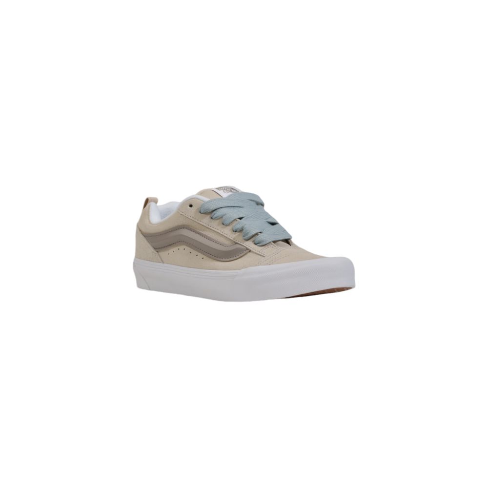 Beige Leather Sneaker - ventzia