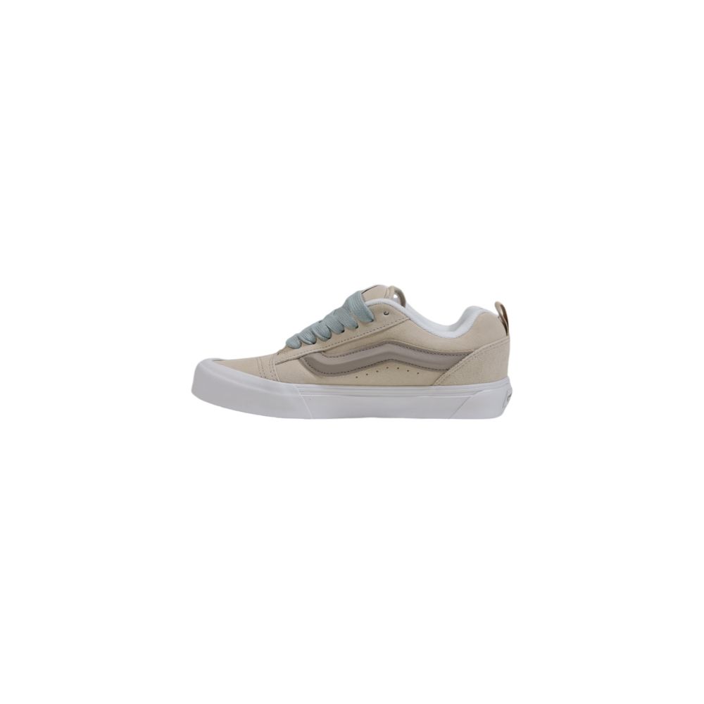 Beige Leather Sneaker - ventzia
