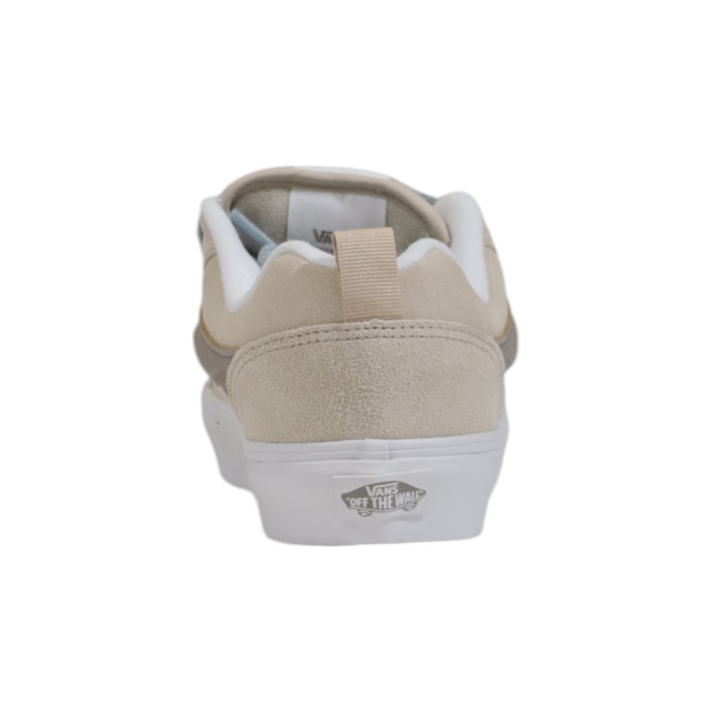 Beige Leather Sneaker - ventzia