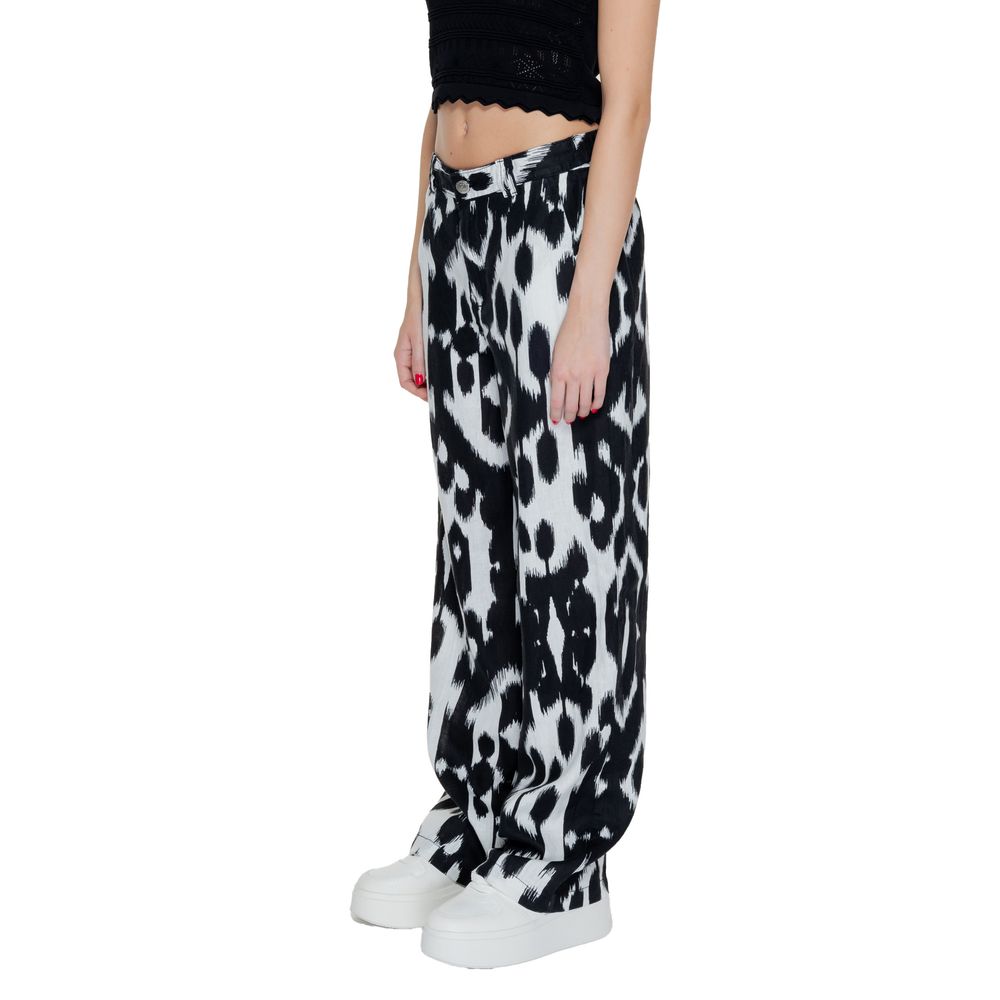 Black Linen Casual Pants - ventzia