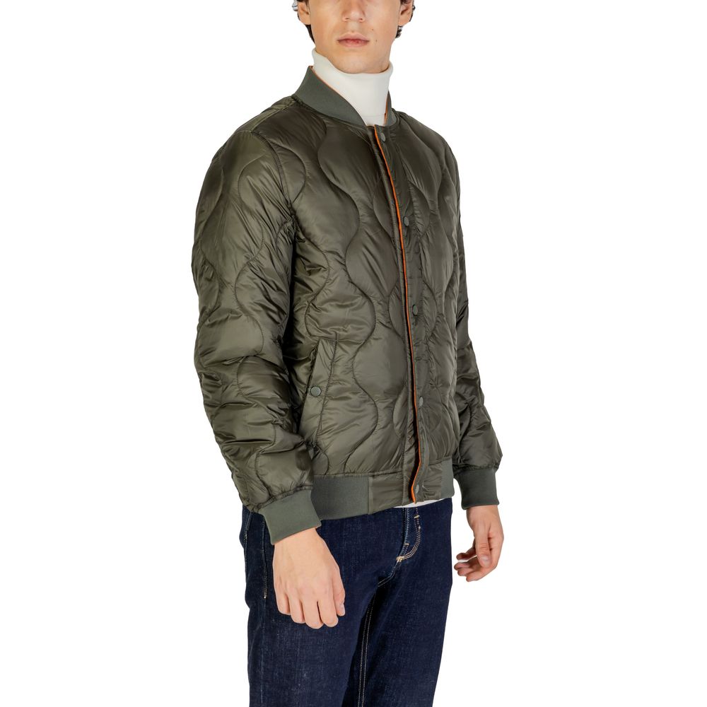 Green Polyamide Jackets & Coat - ventzia
