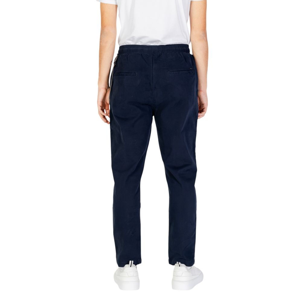 Blue Cotton Pant