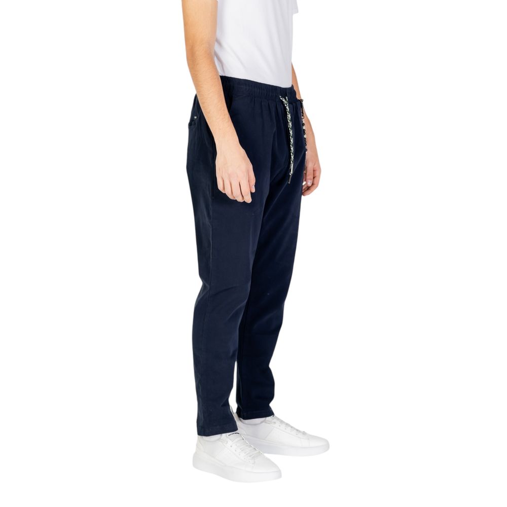 Blue Cotton Pant