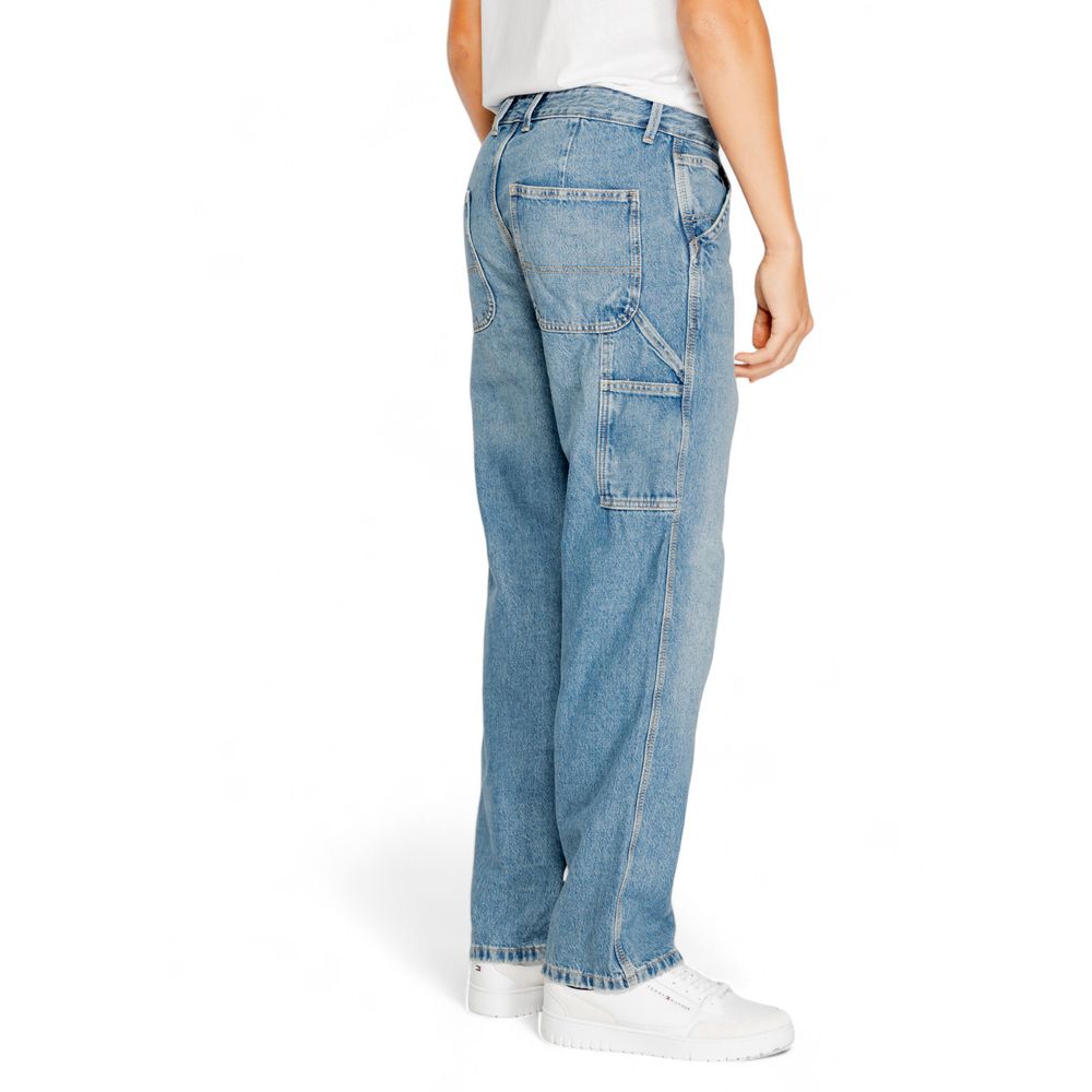 Blue Cotton Relaxed Fit Jean