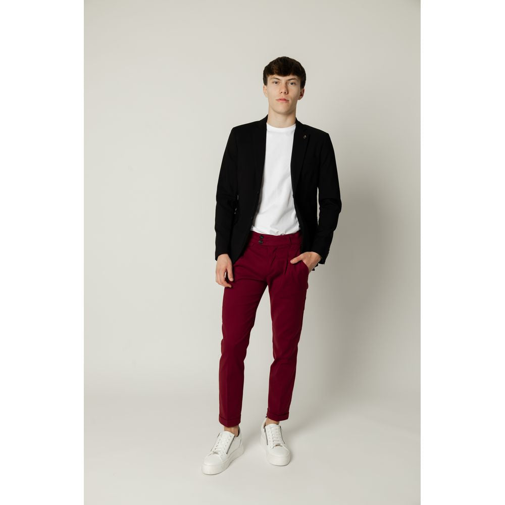 Black Cotton Blazer - ventzia