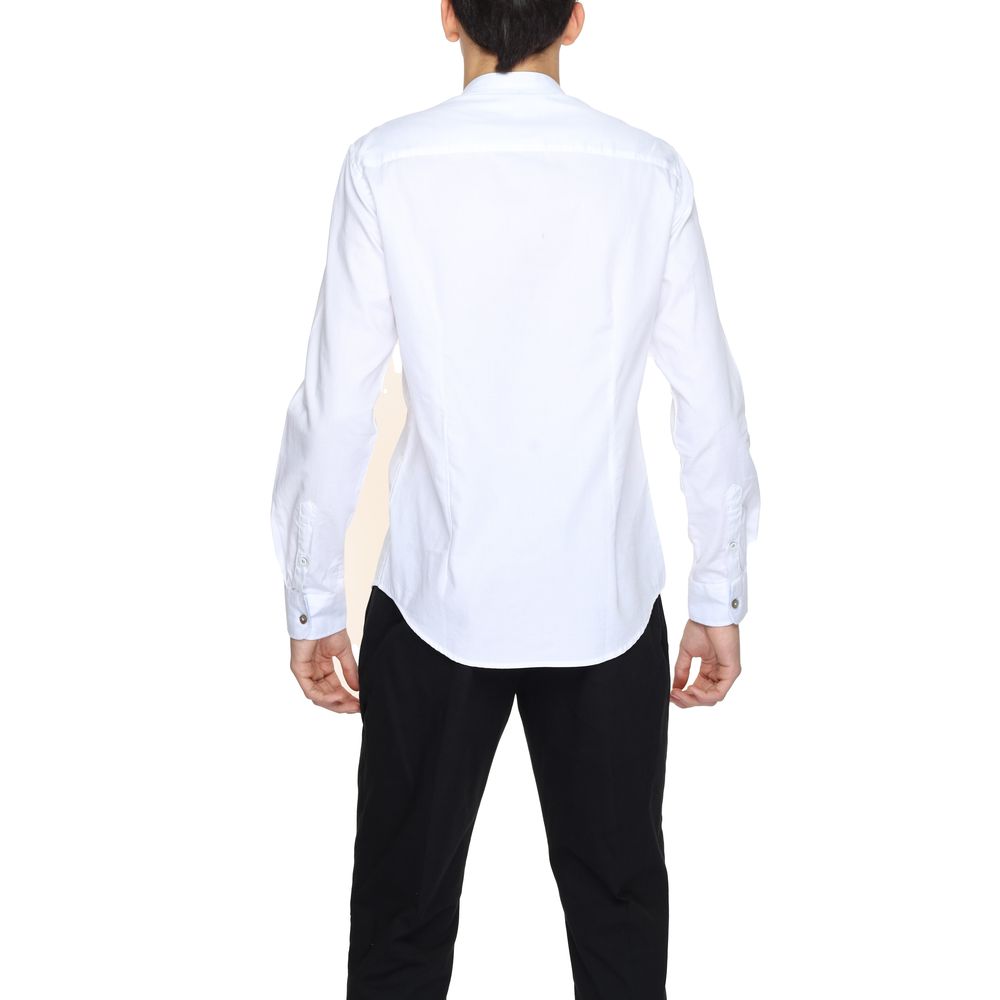 White Cotton Shirt - ventzia