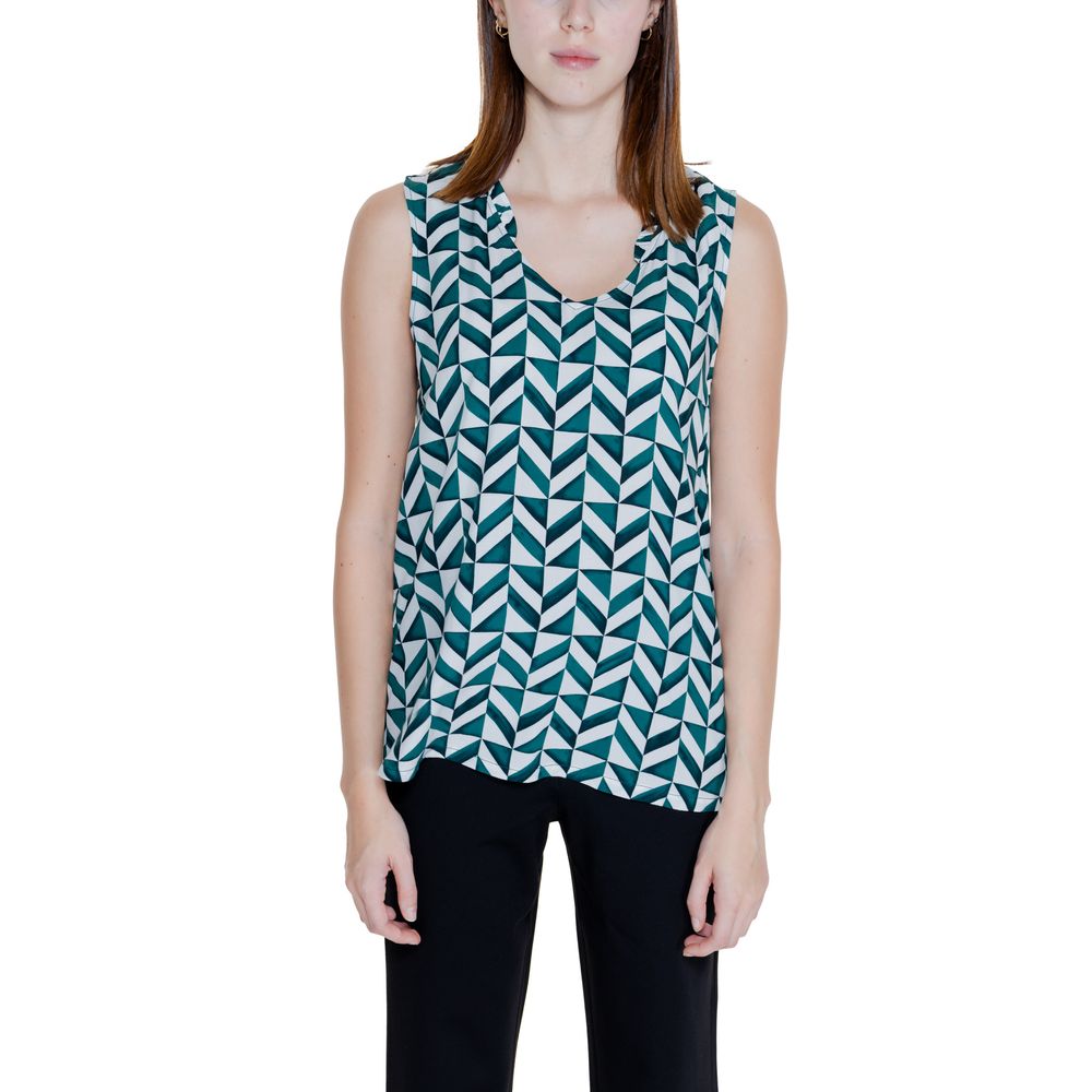 Bicolor Viscose Tank Tops - ventzia