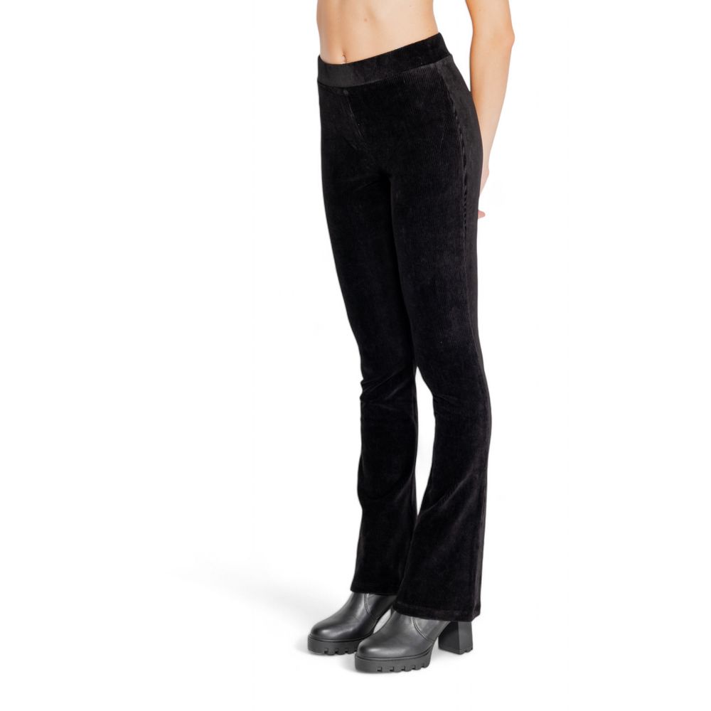 Black Cotton Jeans & Pant - ventzia