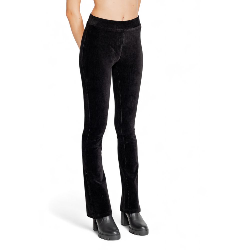 Black Cotton Jeans & Pant - ventzia