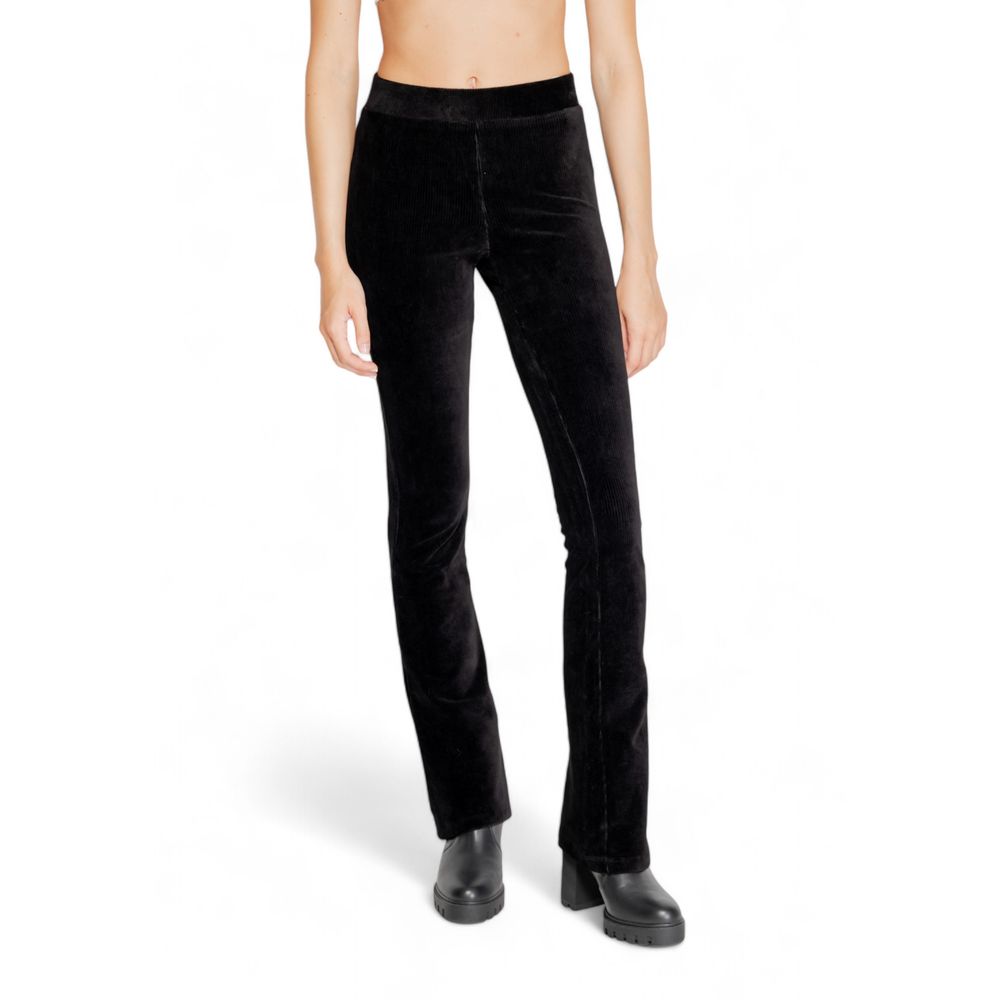 Black Cotton Jeans & Pant - ventzia