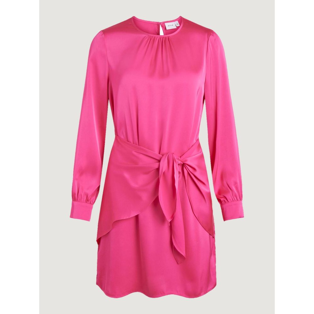 Pink Polyester Short - ventzia