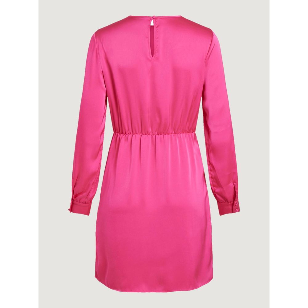 Pink Polyester Short - ventzia
