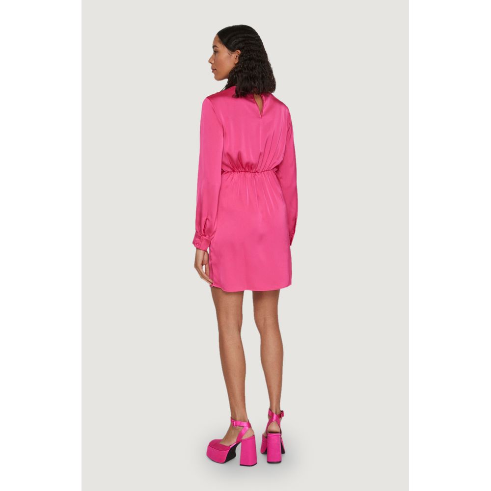 Pink Polyester Short - ventzia