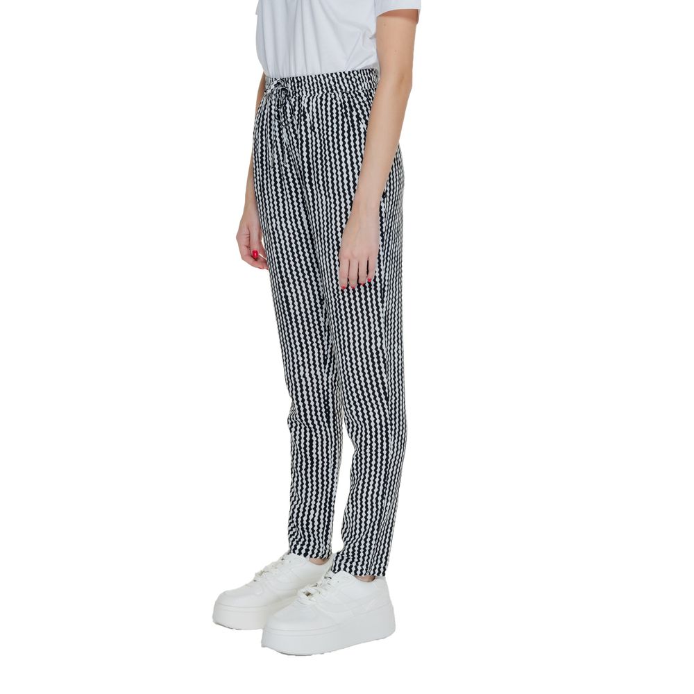 Black Viscose Pant - ventzia