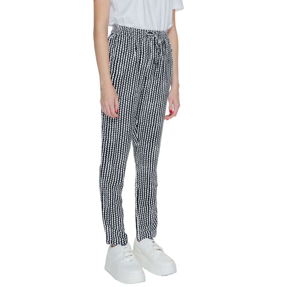 Black Viscose Pant - ventzia