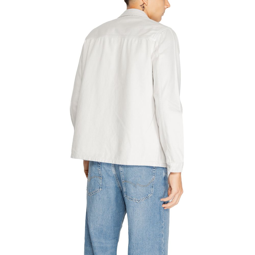 Gray Cotton Shirt - ventzia