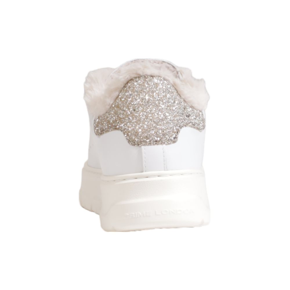 White Leather Sneaker - ventzia