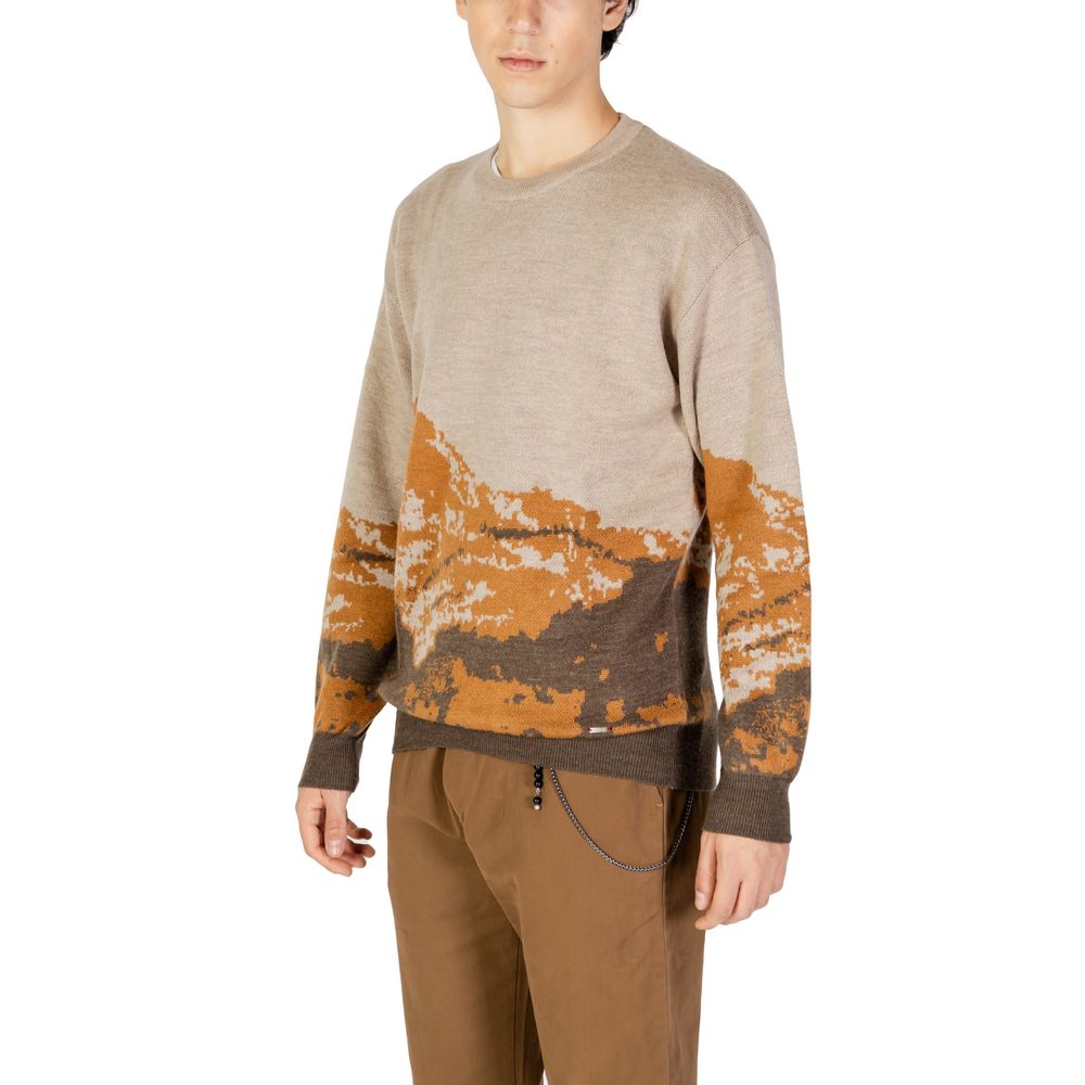 Brown Marabou Sweater - ventzia