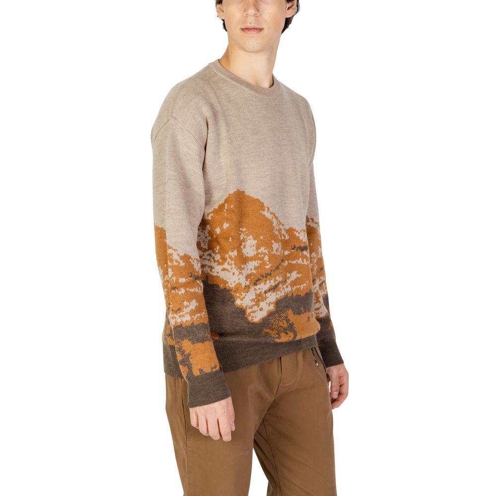 Brown Marabou Sweater - ventzia