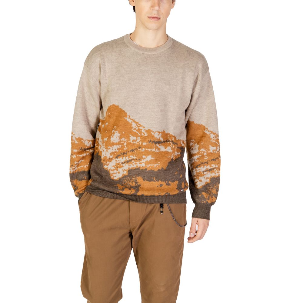 Brown Marabou Sweater - ventzia