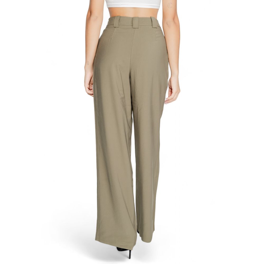 Green Cotton Pant - ventzia