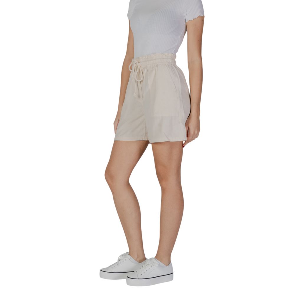 Beige Cotton Short - ventzia