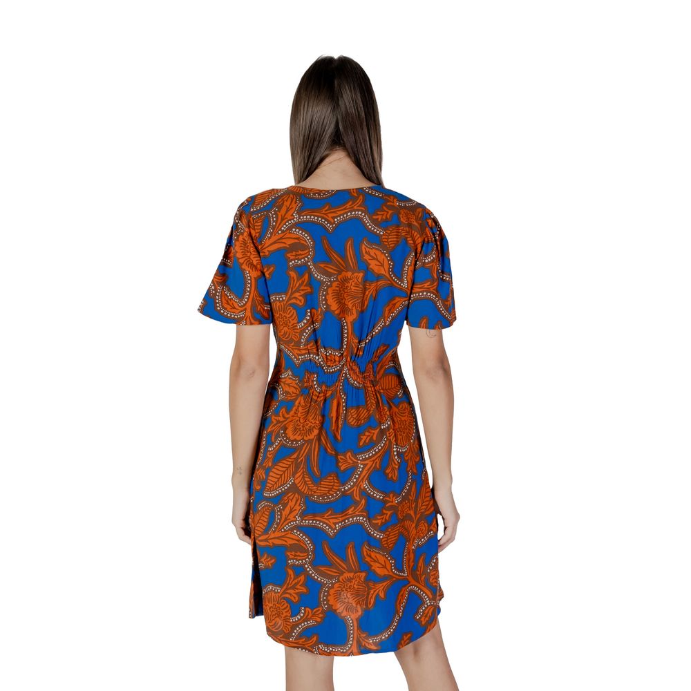 Blue Viscose Midi - ventzia