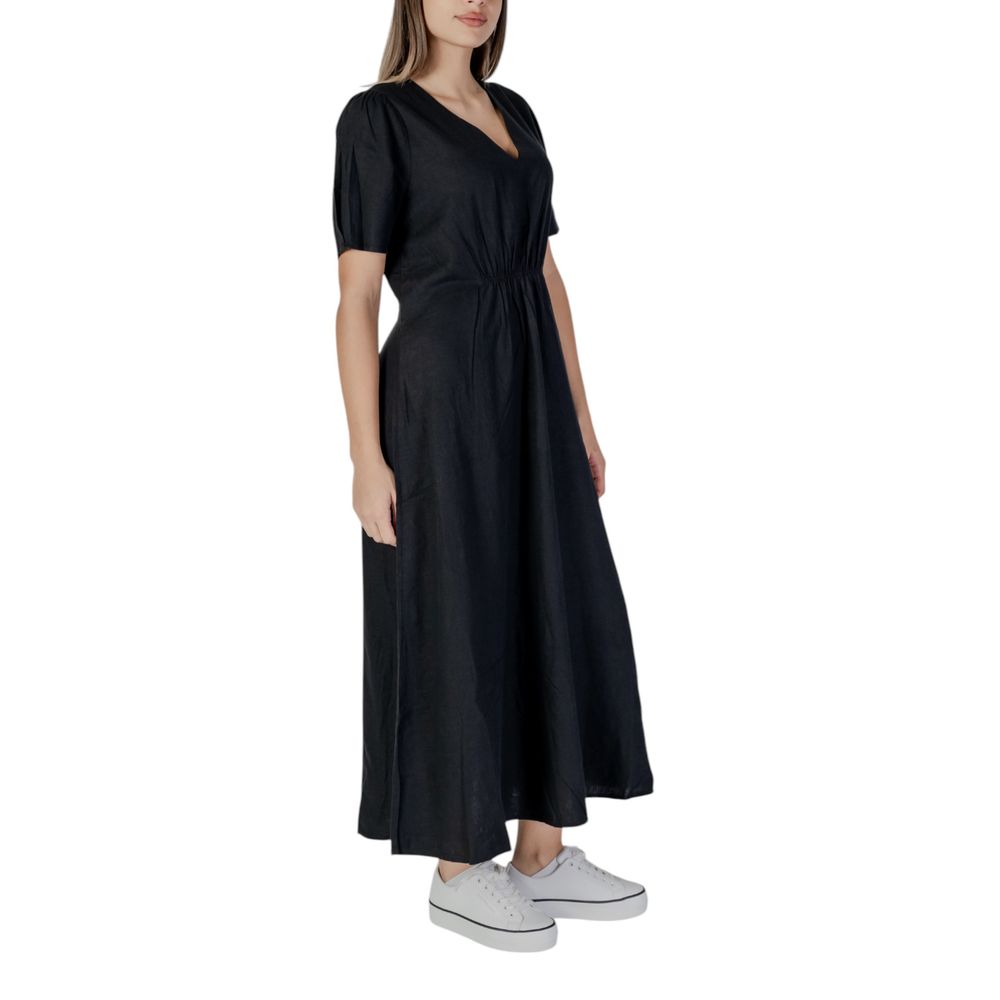 Black Linen Long - ventzia