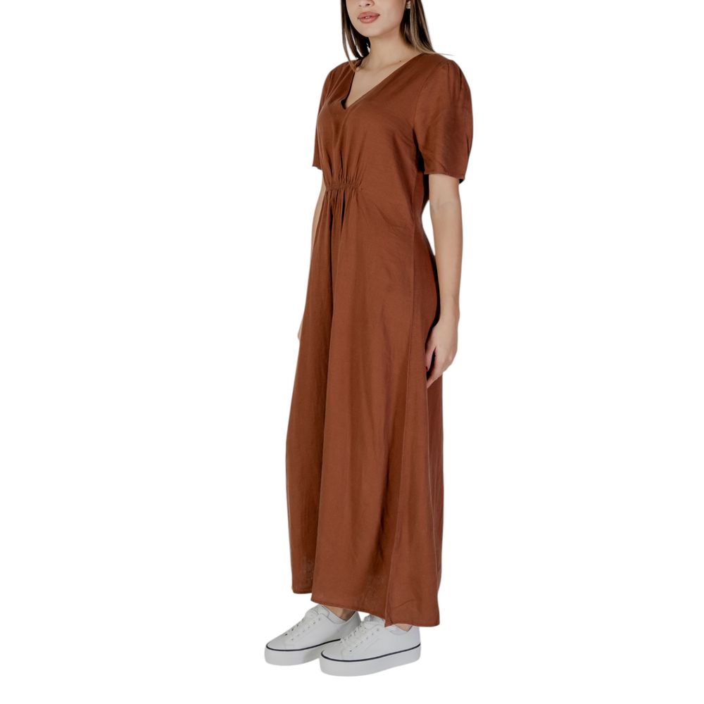 Brown Linen Long - ventzia