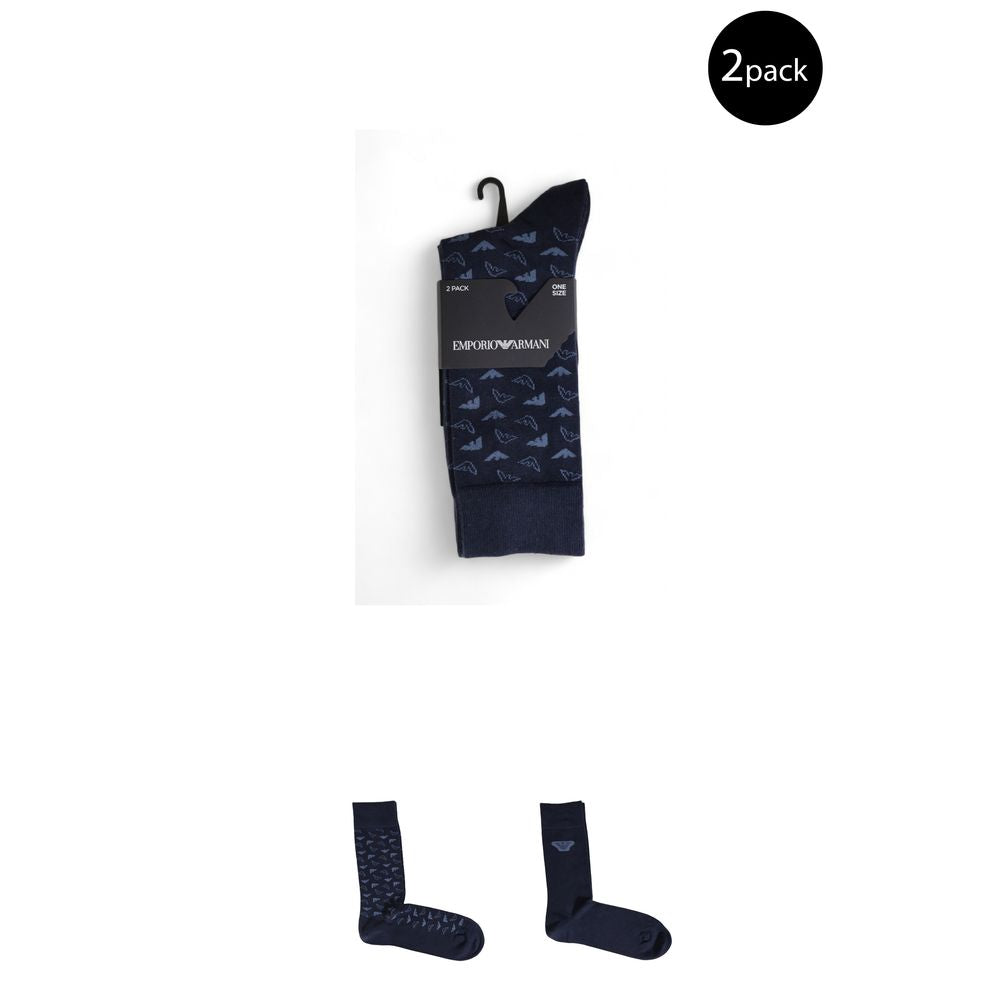 Blue Cotton Sock - ventzia